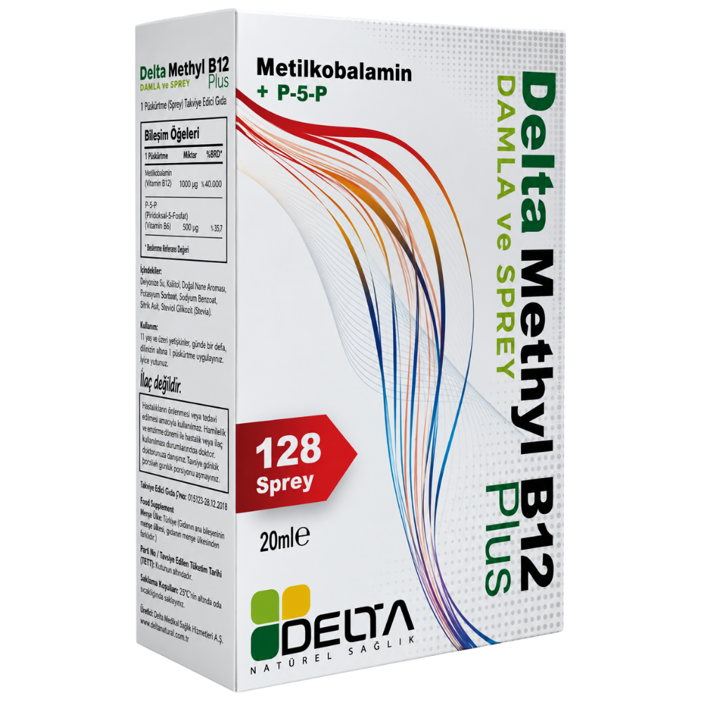 Delta Methyl B12 Plus 128 Sprey 20 ml Fiyatları - Modern Eczane