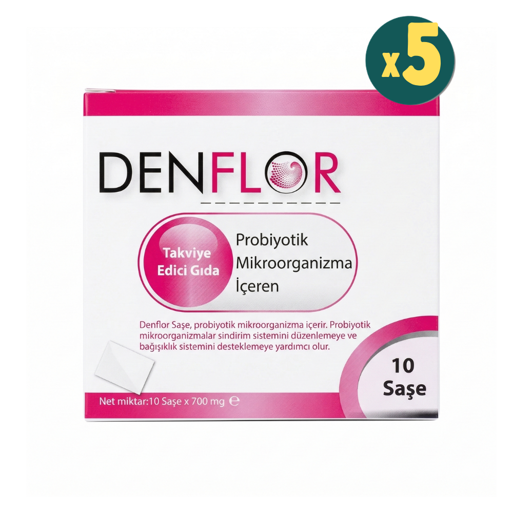 Denflor Probiyotik 10 Saşe 5 Adet Fiyatları - Modern Eczane