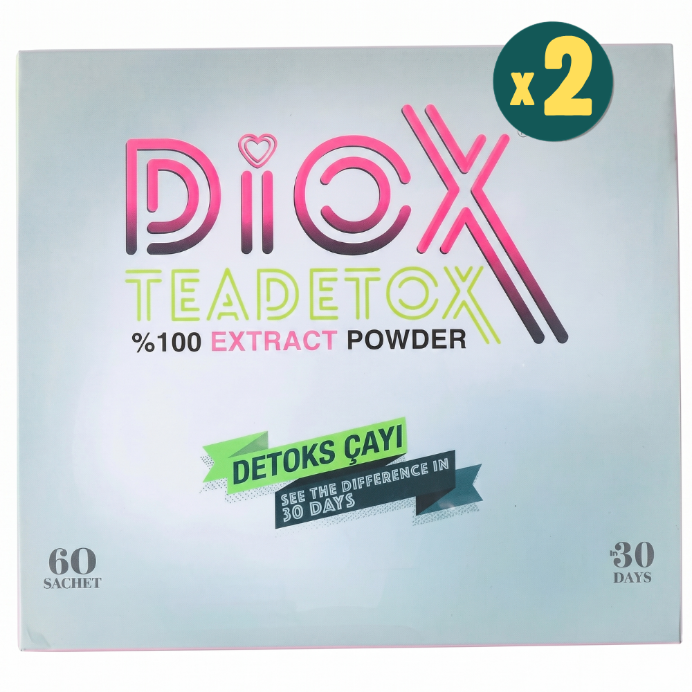 Diox Detoks Form Çayı 60'lı 2 Adet Fiyatları - Modern Eczane