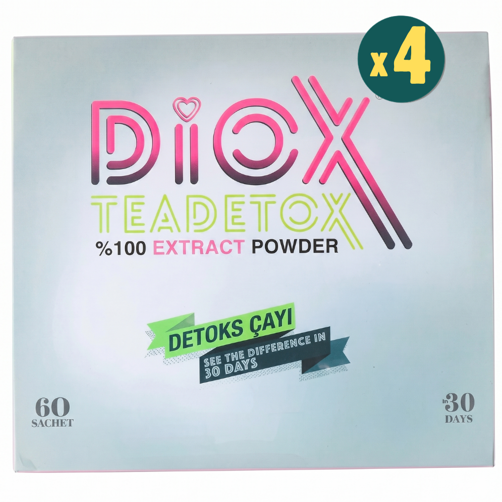Diox Detoks Form Çayı 60'lı 4 Adet Fiyatları - Modern Eczane