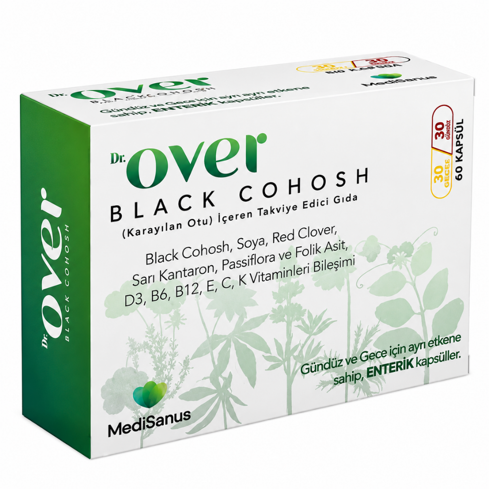 Dr.Over Black Cohosh Karayılan Otu 60 Tablet Fiyatları - Modern Eczane
