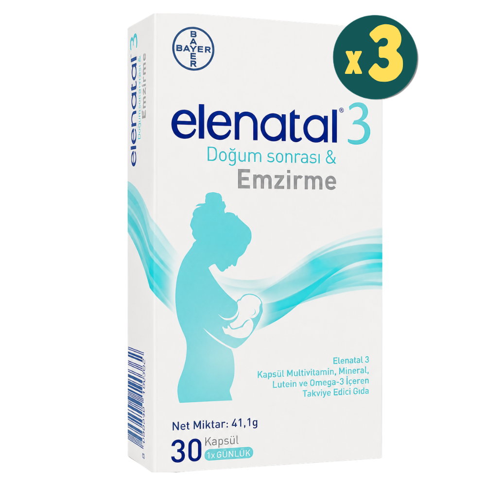 Elenatal 3 30 Kapsül 3 Adet Fiyatları - Modern Eczane