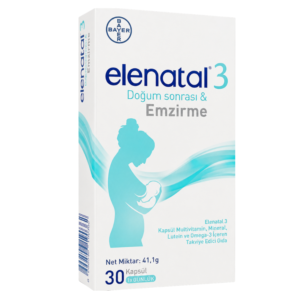 Elenatal 3 30 Kapsül Fiyatları - Modern Eczane