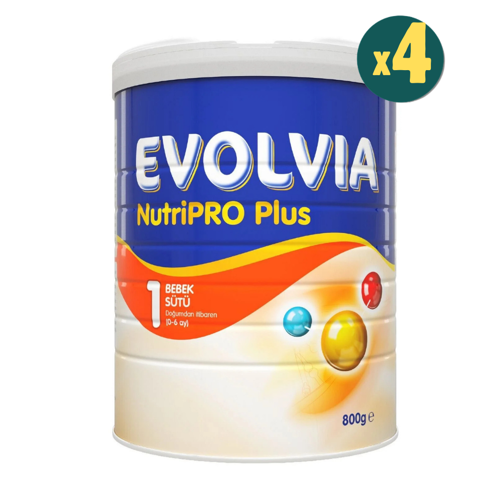 Evolvia Nutripro Plus 1 Bebek Sütü 800 gr 4 Adet Fiyatları - Modern Eczane