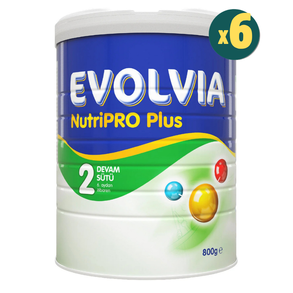 Evolvia Nutripro Plus 2 Devam Sütü 800 gr 6 Adet Fiyatları - Modern Eczane