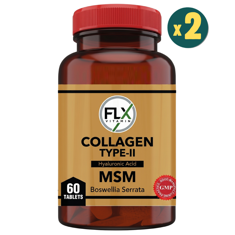 FLX Collagen Type-II Hyaluronic Acid MSM Boswellia Serrata 60 Tablet 2 Adet Fiyatları - Modern Eczane