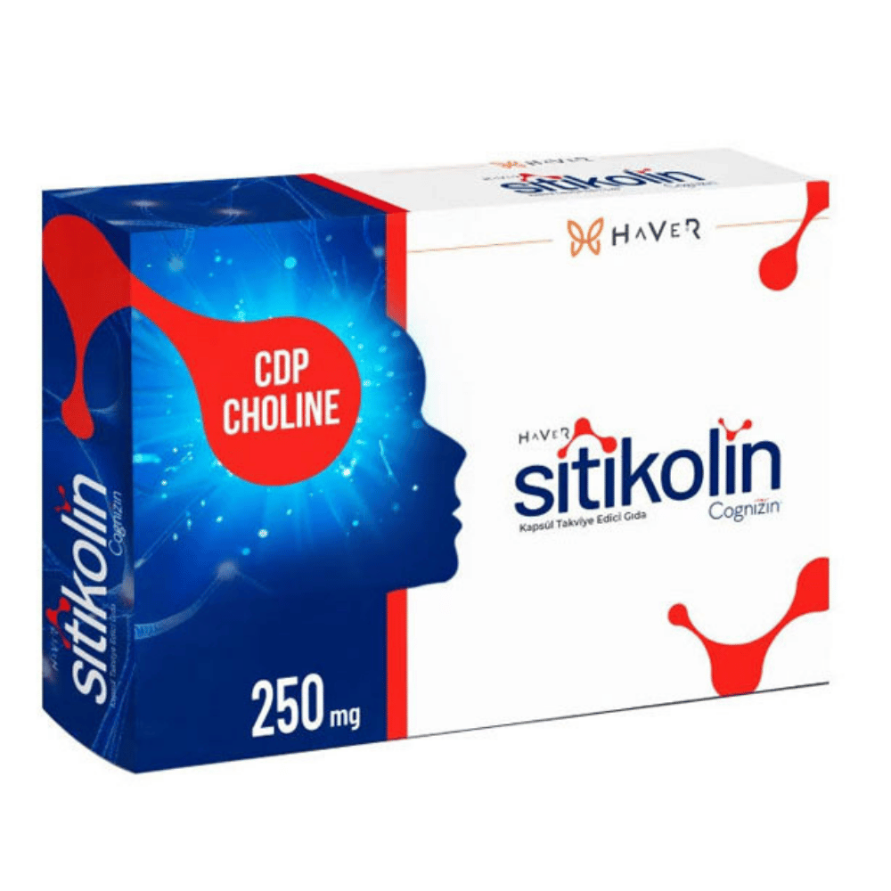 Haver Sitikolin Cognizin 250 mg 30 Kapsül Fiyatları - Modern Eczane Eczan