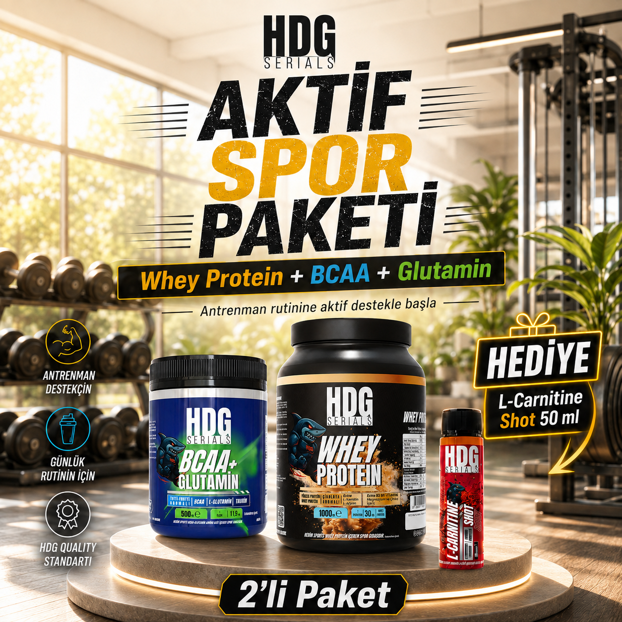 HDG Serials Aktif Spor Paketi Fiyatları - Modern Eczane