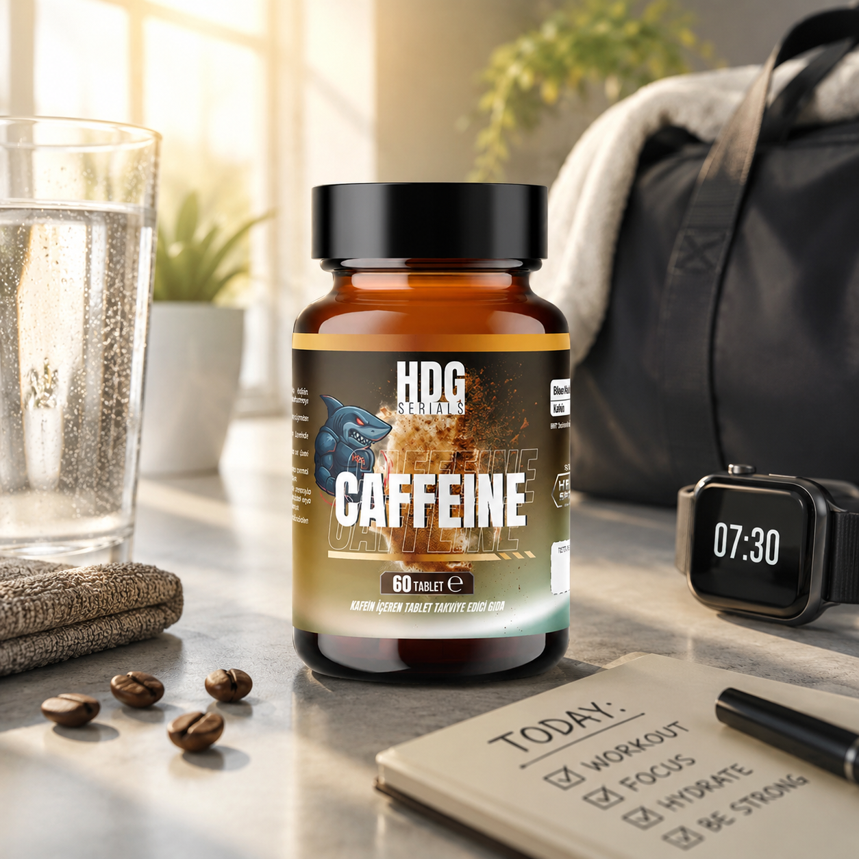 HDG Serials Caffeine 60 Tablet Fiyatları - Modern Eczane