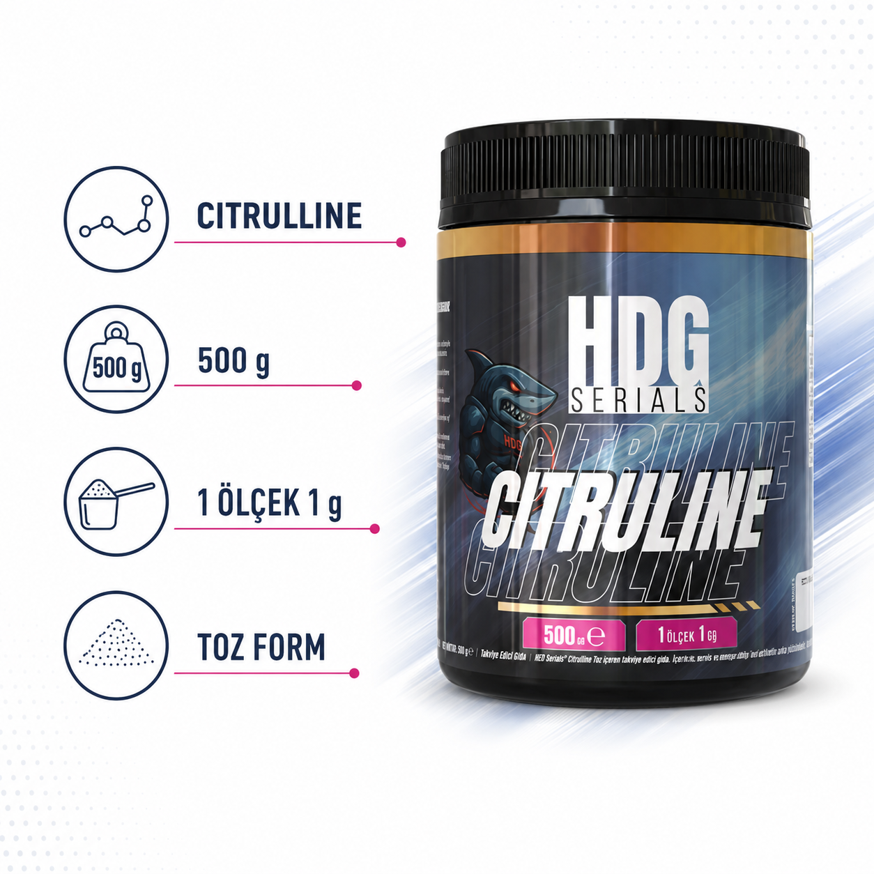 HDG Serials Citruline 500 g Fiyatları - Modern Eczane