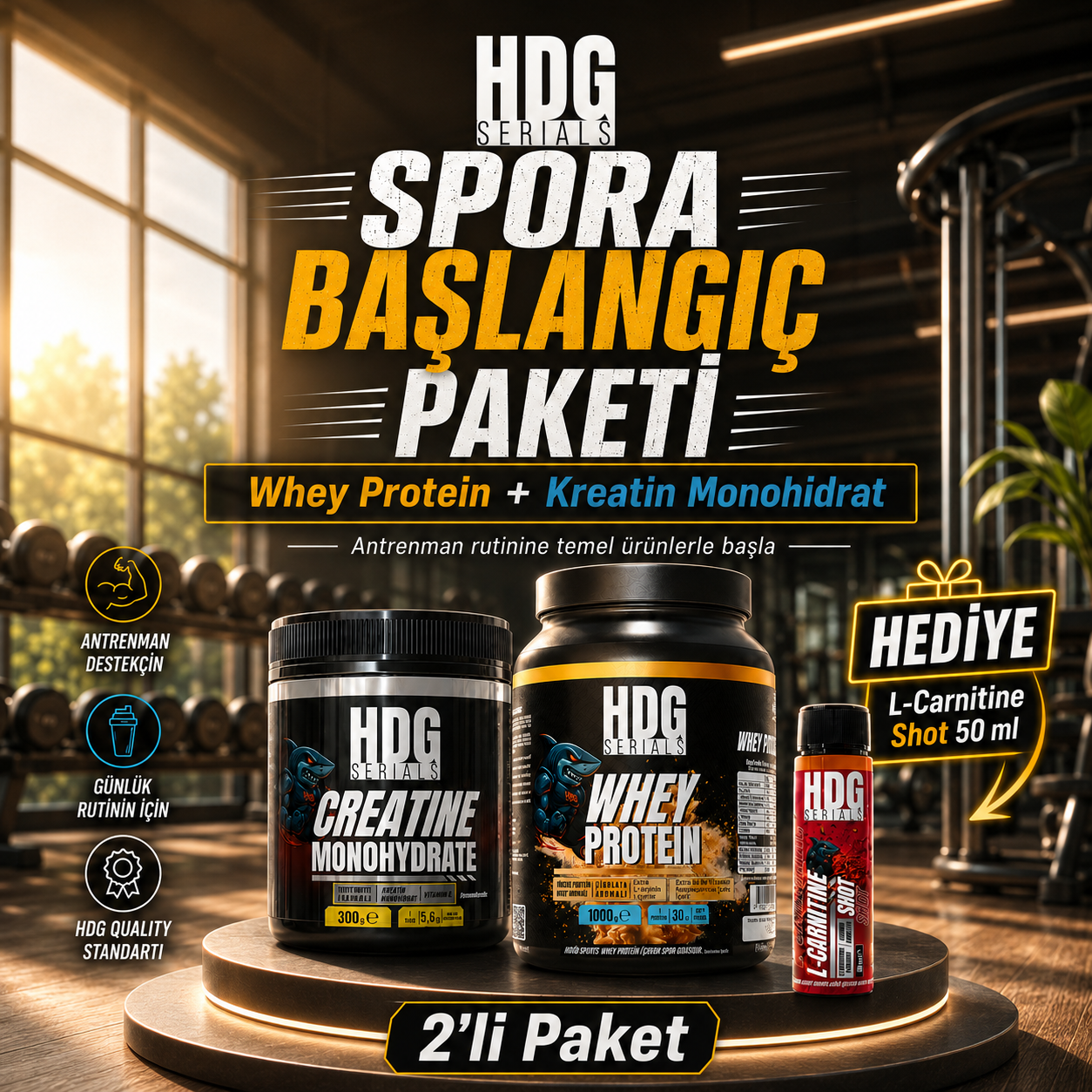 HDG Serials Spora Başlangıç Paketi Fiyatları - Modern Eczane