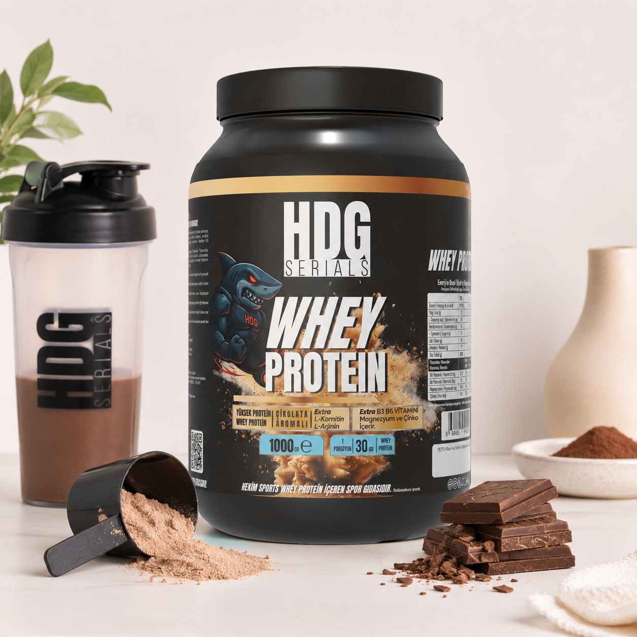 HDG Serials Whey Protein 1000 g Fiyatları - Modern Eczane