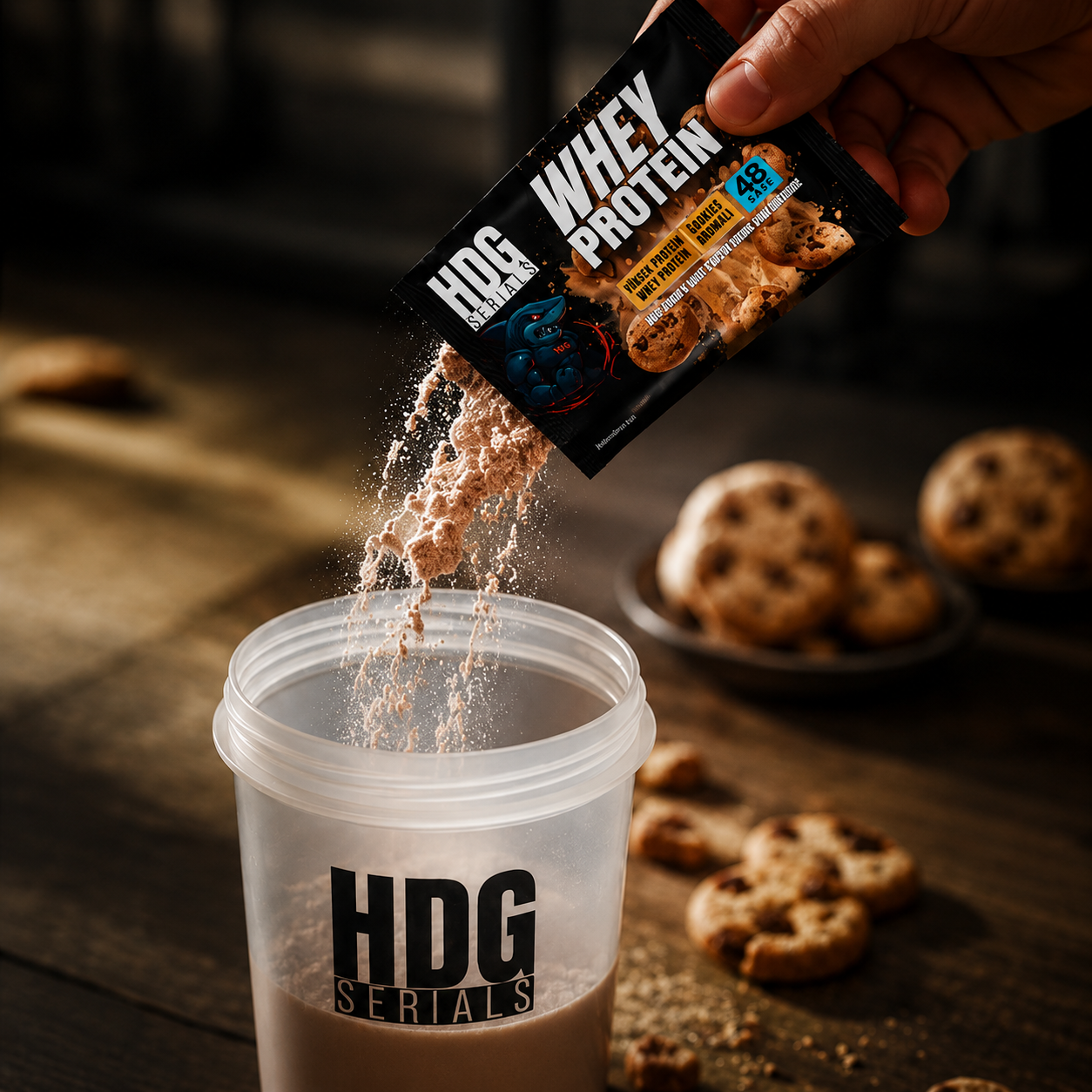 HDG Serials Whey Protein Cookie Aromalı 48’li Saşe Fiyatları - Modern Eczane