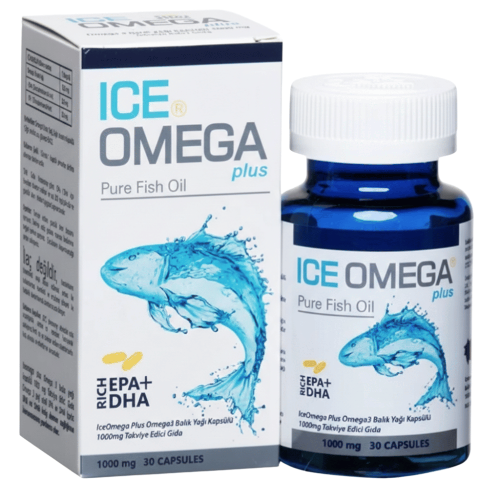 Ice Omega Plus Balık Yağı 1000 mg 30 Kapsül Fiyatları - Modern Eczane