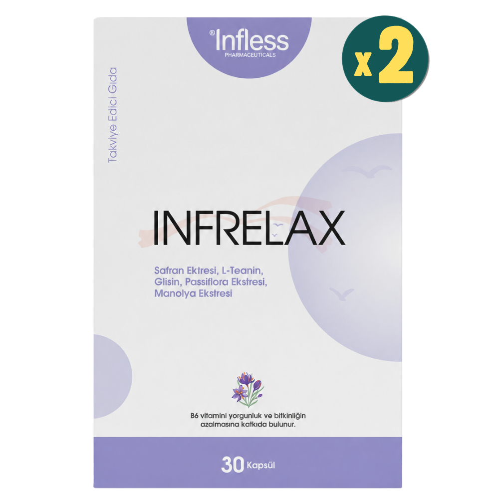 Infless Infrelax 30 Kapsül 2 Adet Fiyatları - Modern Eczane