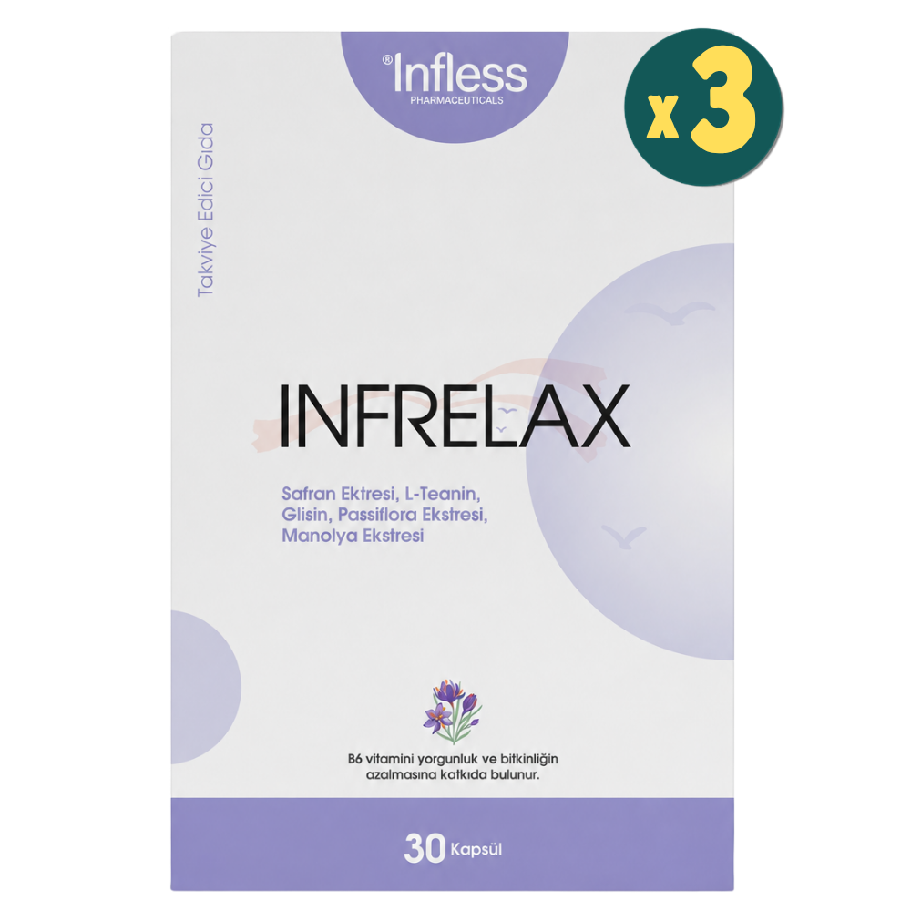 Infless Infrelax 30 Kapsül 3 Adet Fiyatları - Modern Eczane