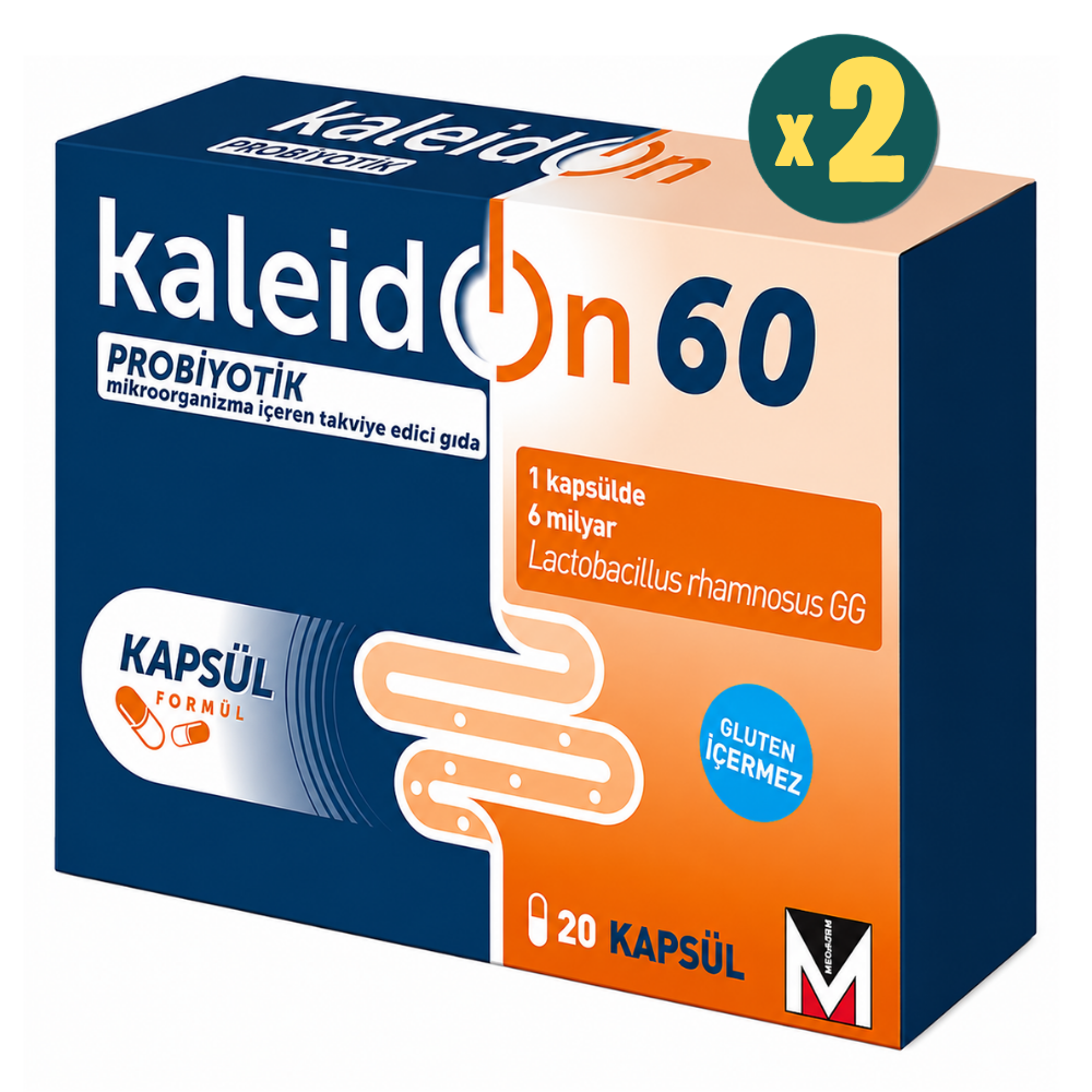 Kaleidon 60 mg 20 Kapsül 2 Adet Fiyatları - Modern Eczane