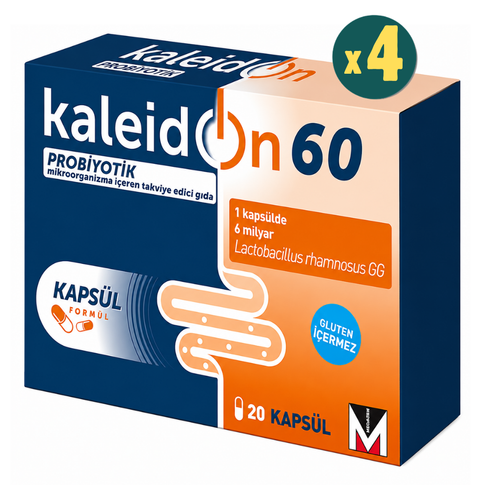 Kaleidon 60 mg 20 Kapsül 4 Adet Fiyatları - Modern Eczane