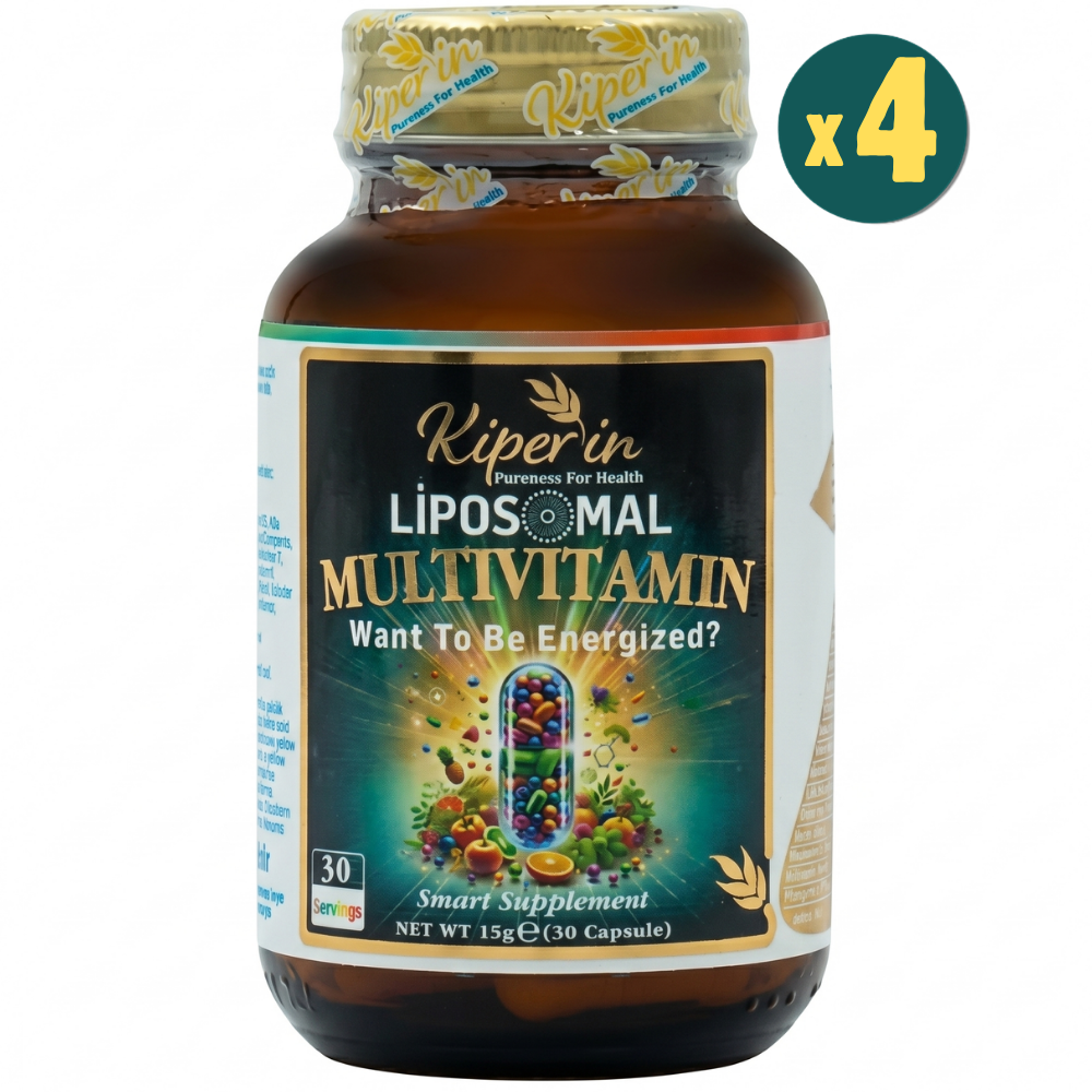 Kiperin Multivitamin Lipozomal 30 Kapsül 4 Adet Fiyatları - Modern Eczane
