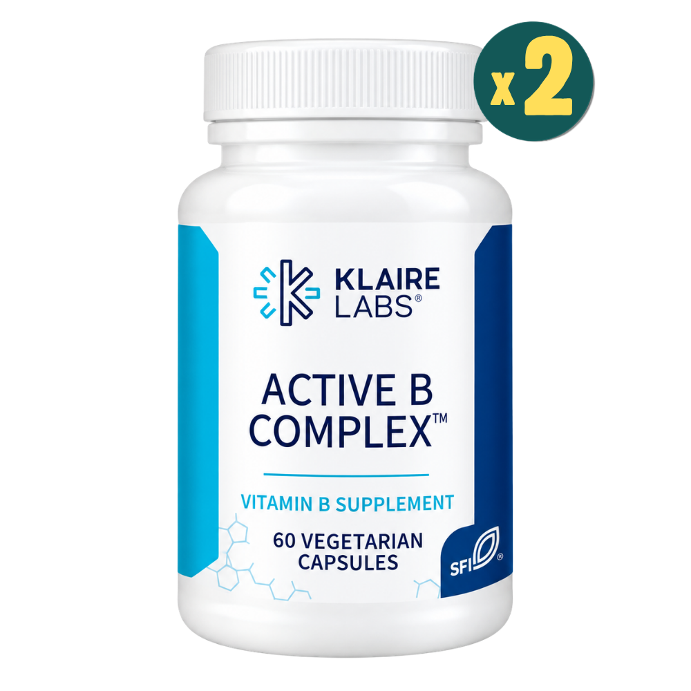 Klaire Labs Active B Complex 60 Kapsül 2 Adet Fiyatları - Modern Eczane