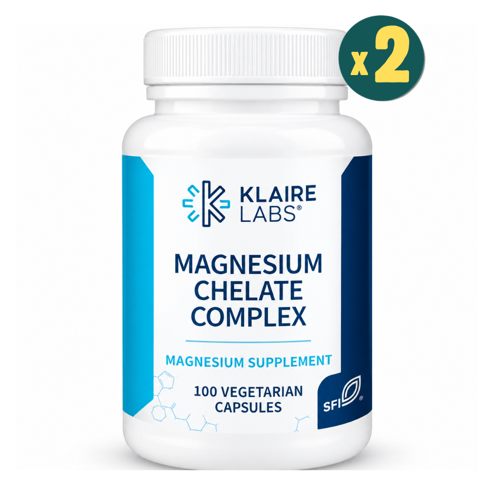 Klaire Labs Magnesium Chelate Complex 100 Kapsül 2 Adet Fiyatları - Modern Eczane
