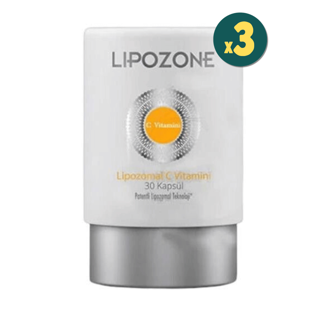 Lipozone Lipozomal C Vitamini 30 Kapsül 3 Adet Fiyatları - Modern Eczane