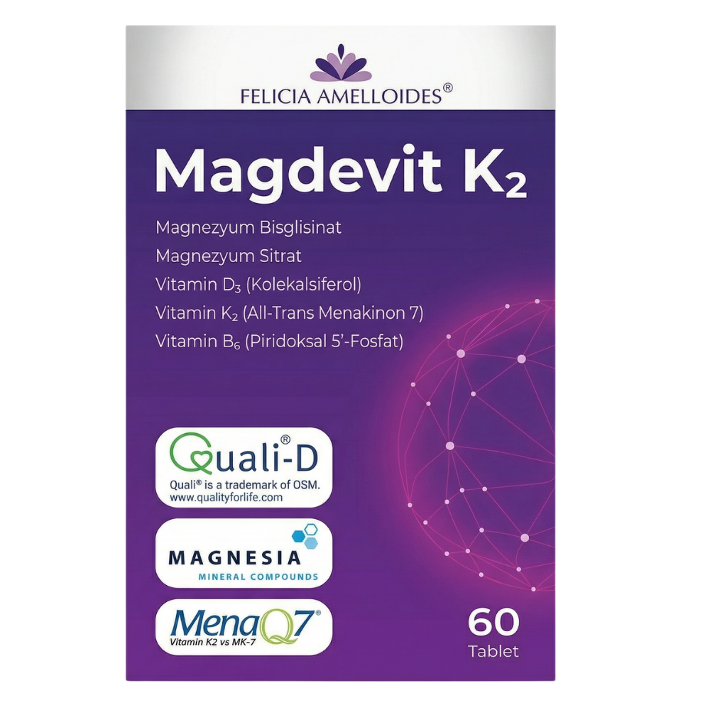 Magdevit D3K2 B6 Vitamin 60 Tablet Fiyatları - Modern Eczane