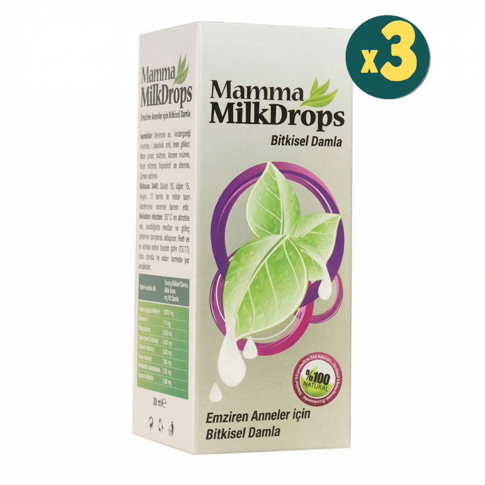Mamma Milk Maker Emziren Anneler İçin Bitkisel Damla 50 ml 3 Adet Fiyatları - Modern Eczane