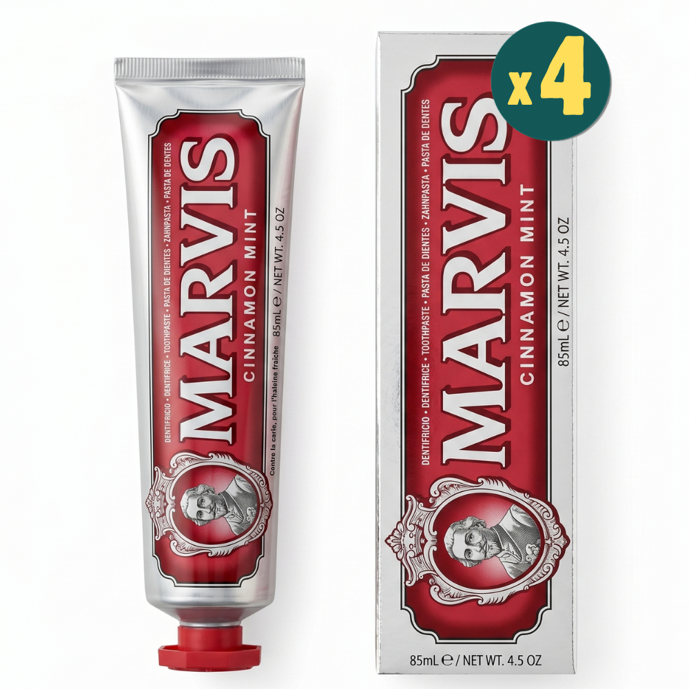 Marvis Cinnamon Mint Diş Macunu 85 ml 4 Adet Fiyatları - Modern Eczane