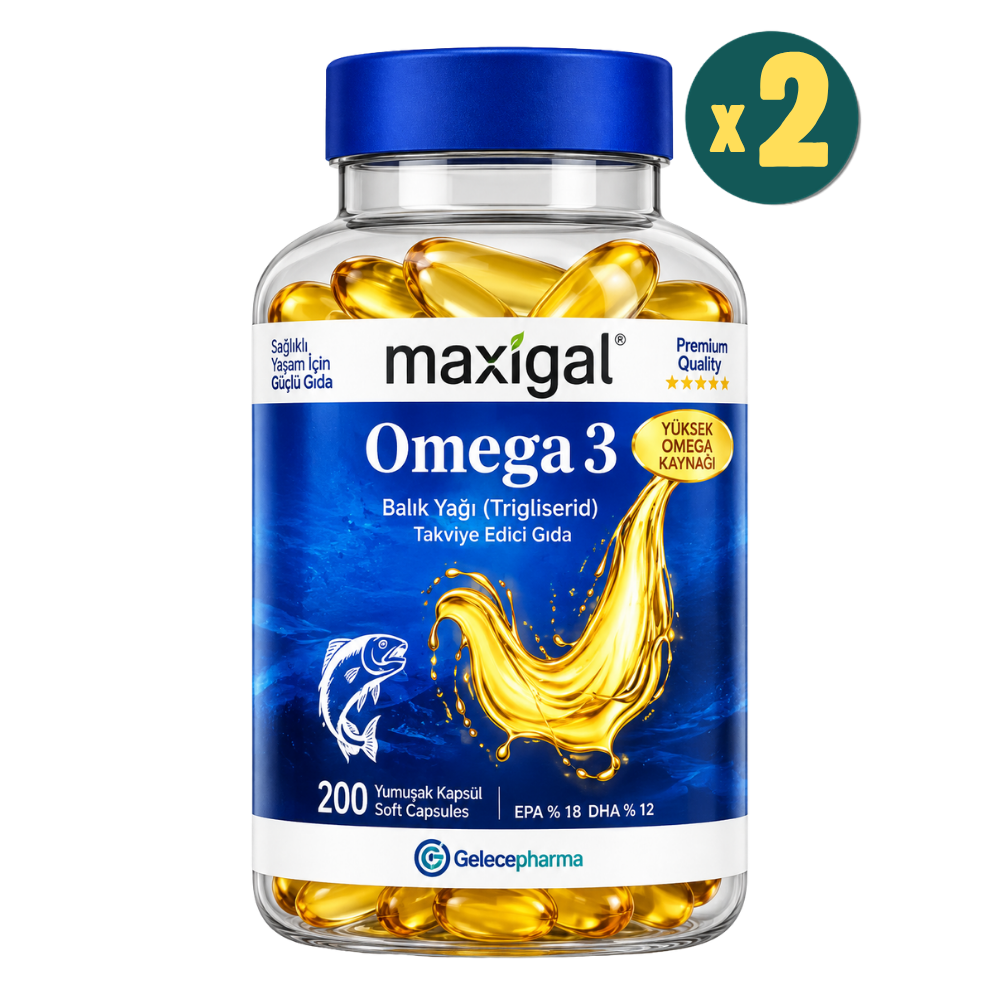 Maxigal Omega 3 200 Kapsül 2 Adet Fiyatları - Modern Eczane