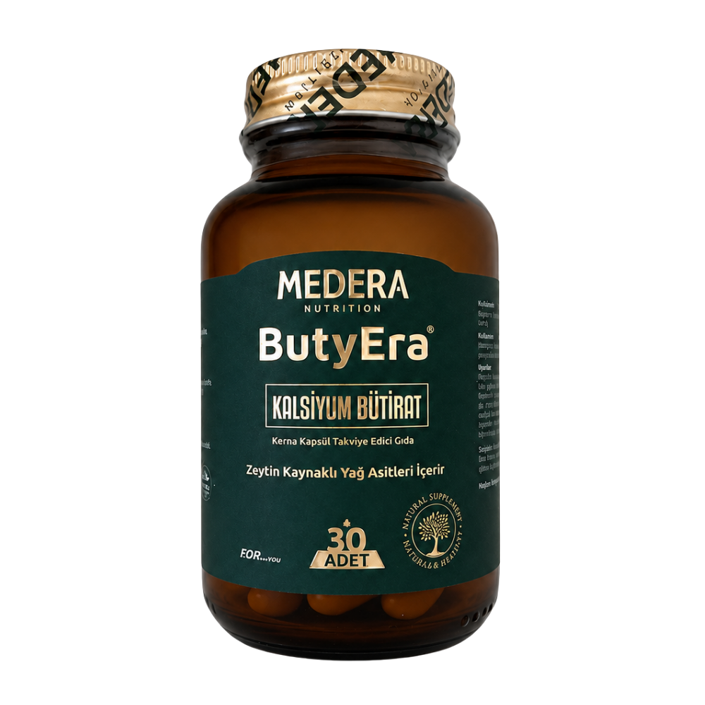 Medera Butyera Kalsiyum Bütirat 30 Kapsül Fiyatları - Modern Eczane