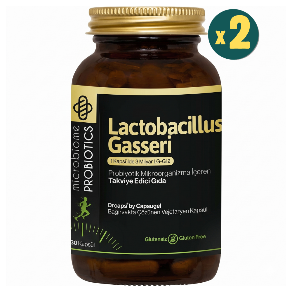 Microbiome Lactobacillus Gasseri 60 Kapsül 2 Adet Fiyatları - Modern Eczane