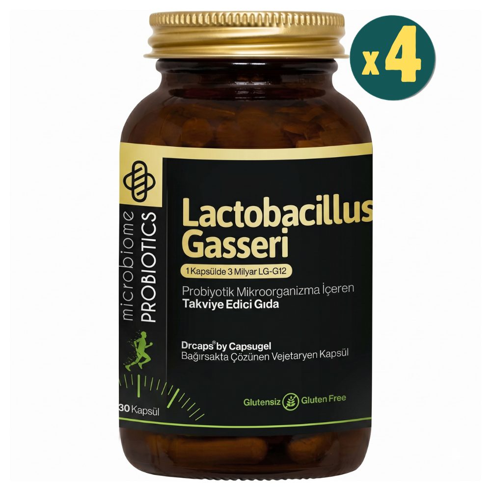 Microbiome Lactobacillus Gasseri 60 Kapsül 4 Adet Fiyatları - Modern Eczane
