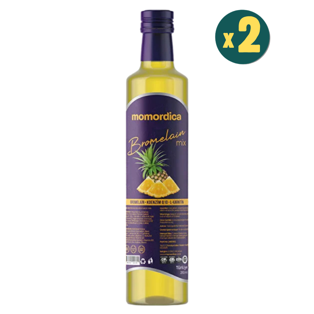 Momordica Bromelain Koenzim Q10 L-Karnitin Mix 250 ml 2 Adet Fiyatları - Modern Eczane