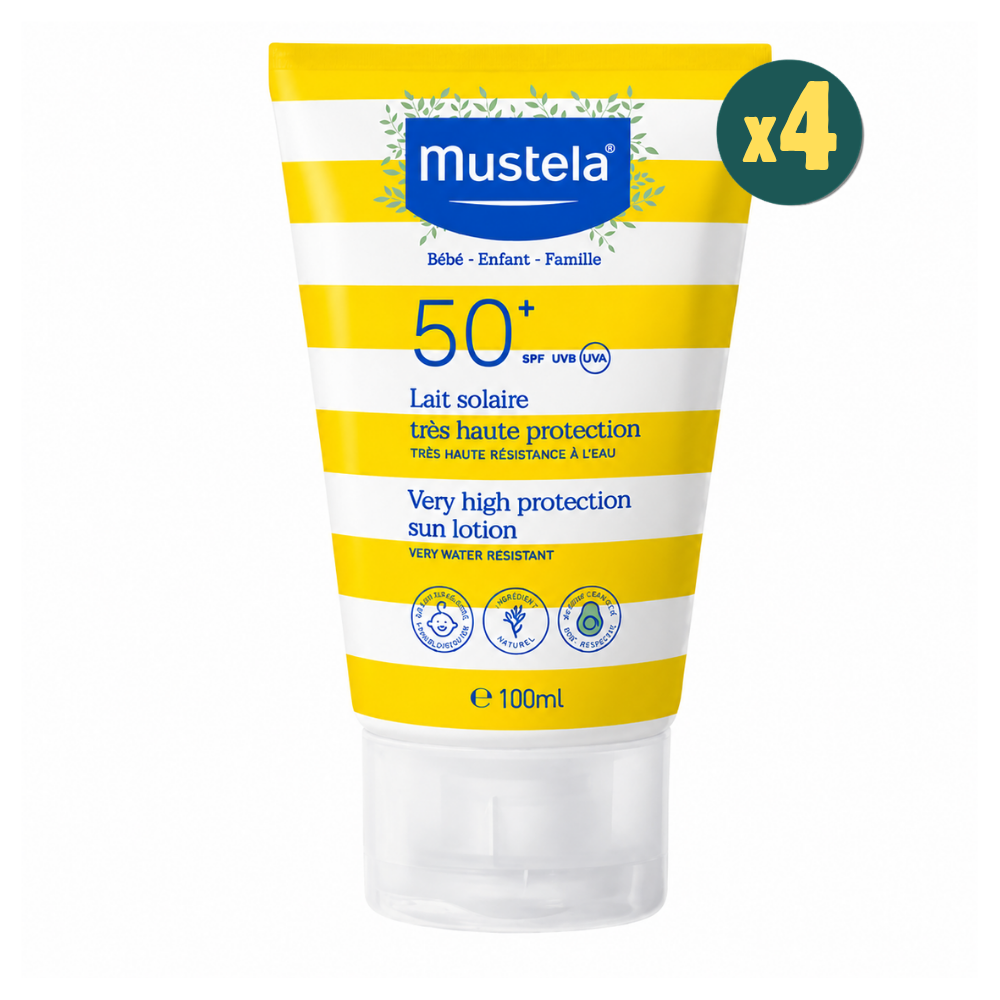 Mustela Güneş Losyonu SPF50+ 100 ml 4 Adet Fiyatları - Modern Eczane