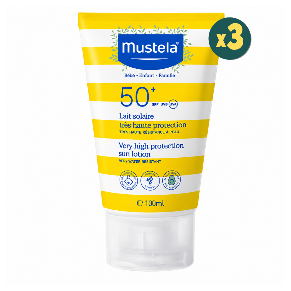 Mustela Güneş Losyonu SPF50+ 100 ml 3 Adet Fiyatları - Modern Eczane