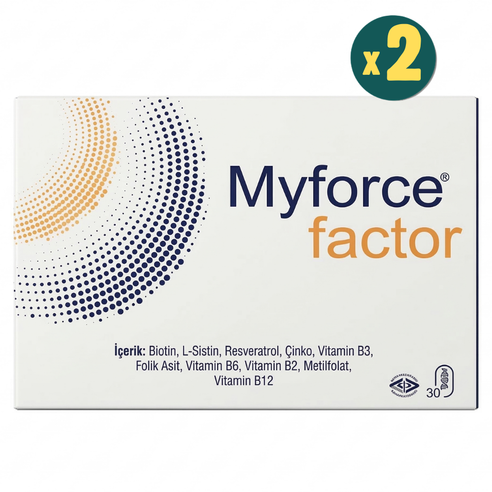 Myforce Factor 30 Tablet 2 Adet Fiyatları - Modern Eczane