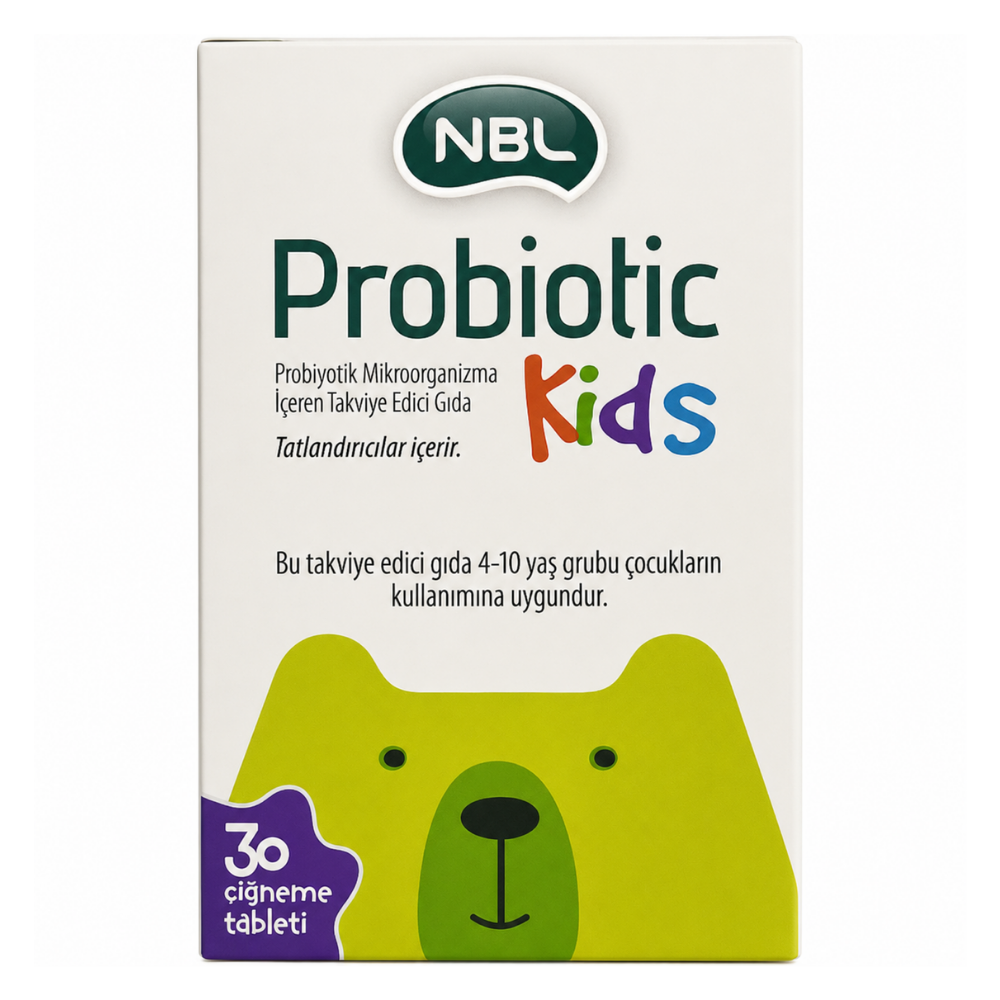 NBL Probiotic Kids 30 Çiğneme Tableti Fiyatları - Modern Eczane