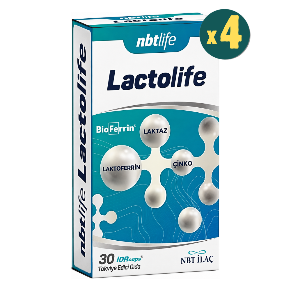 NBT Life Lactolife 30 Kapsül 4 Adet Fiyatları - Modern Eczane