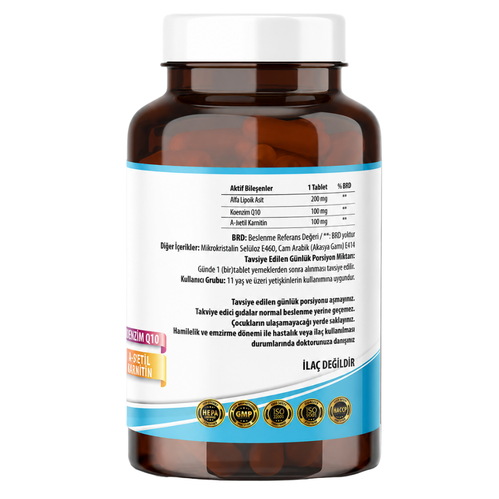 Ncs Alfa Lipoik Asit 200 Mg 90 Tablet Fiyatları - Modern Eczane