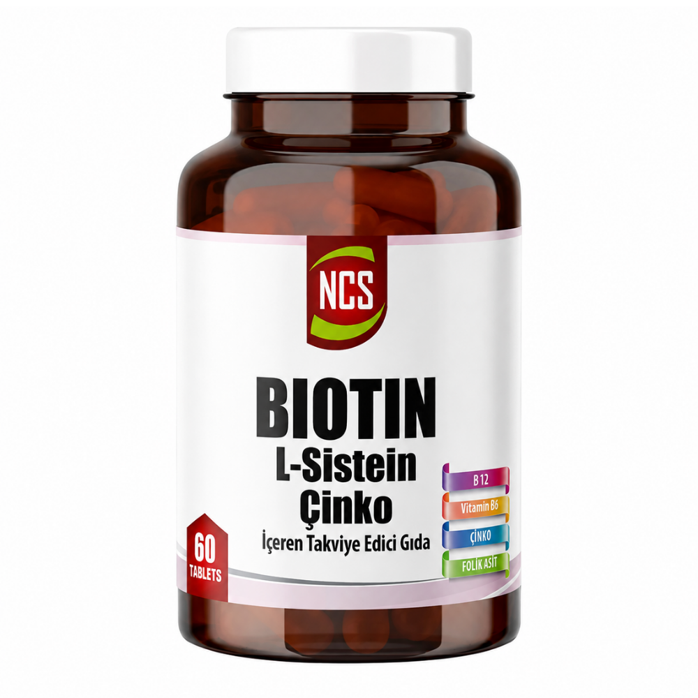 Ncs Biotin L-sistein Çinko 60 Tablet Fiyatları - Modern Eczane
