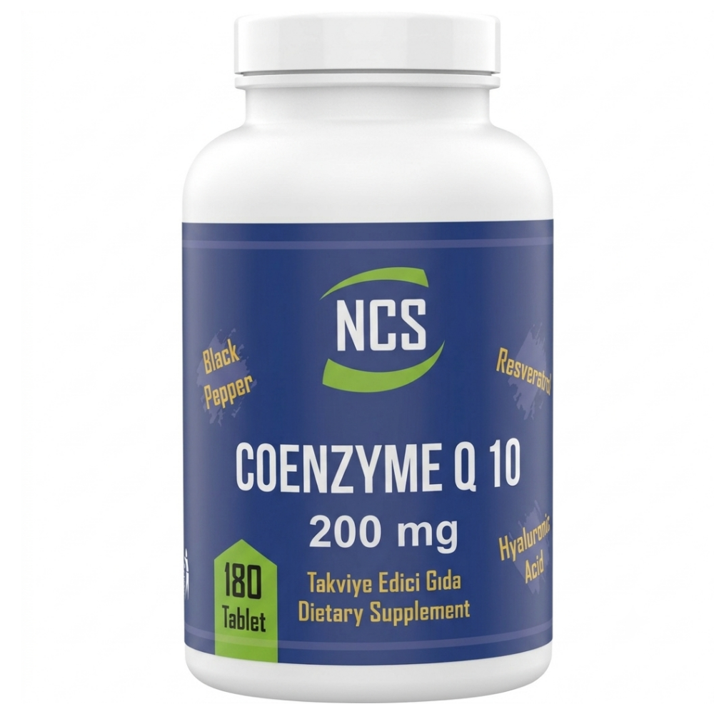 NCS Coenzyme Q-10 200 mg 180 Tablet Fiyatları - Modern Eczane