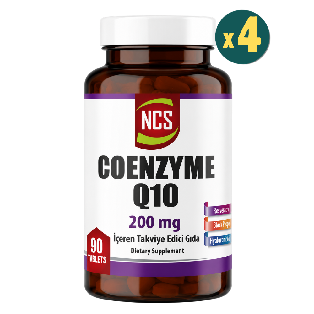 NCS Coenzyme Q-10 Resveratrol 200 Mg 90 Tablet 4 Adet Fiyatları - Modern Eczane