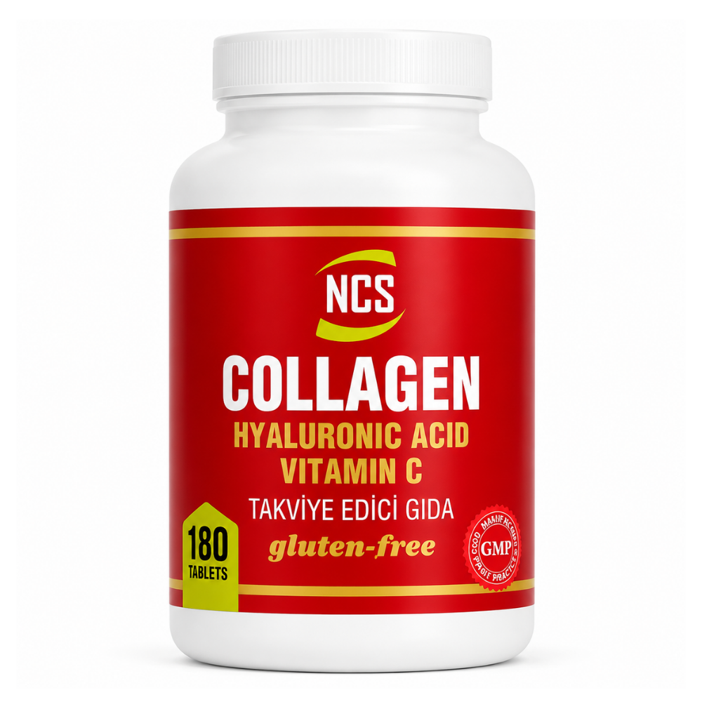 NCS Collagen Hyaluronic Acid Vitamin C 180 Tablet Fiyatları - Modern Eczane