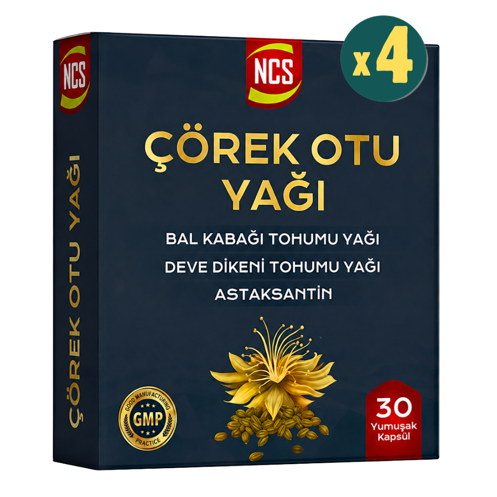 Ncs Çörek Otu Yağı 30 Softgels 4 Adet Fiyatları - Modern Eczane