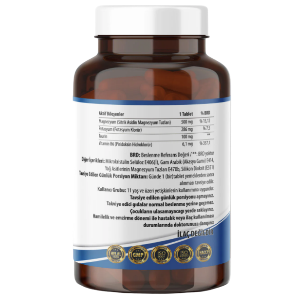Ncs Magnezyum Sitrat Potasyum & Taurin 60 Tablet Fiyatları - Modern Eczane