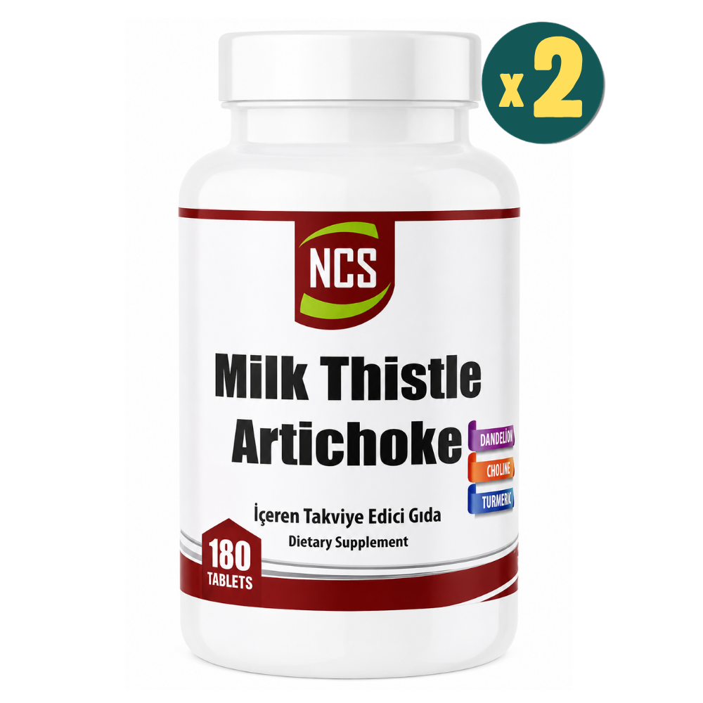 NCS Milk Thistle Artichoke 180 Tablet 2 Adet Fiyatları - Modern Eczane
