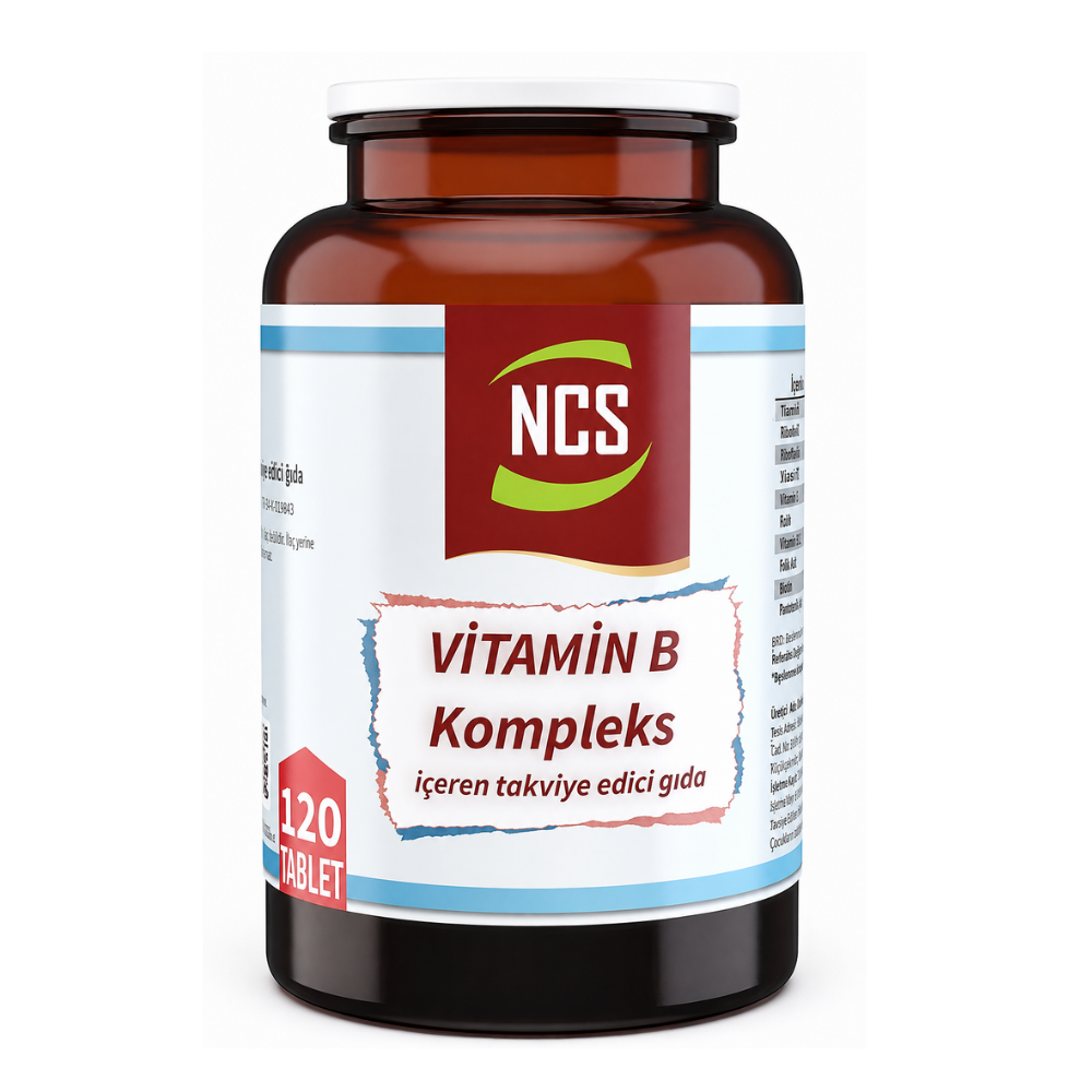 NCS Vitamin B Kompleks 120 Tablet Fiyatları - Modern Eczane