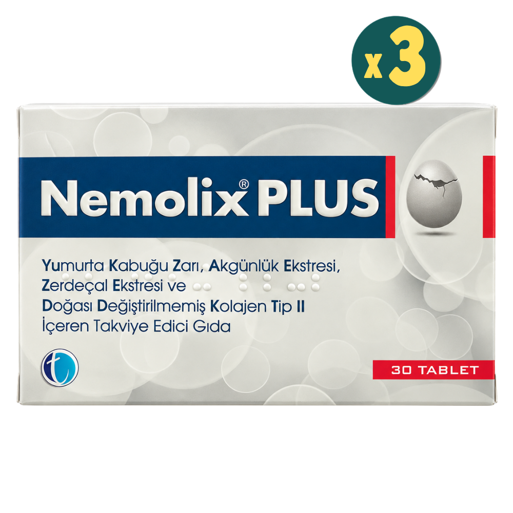 Nemolix Plus 30 Tablet 3 Adet Fiyatları - Modern Eczane