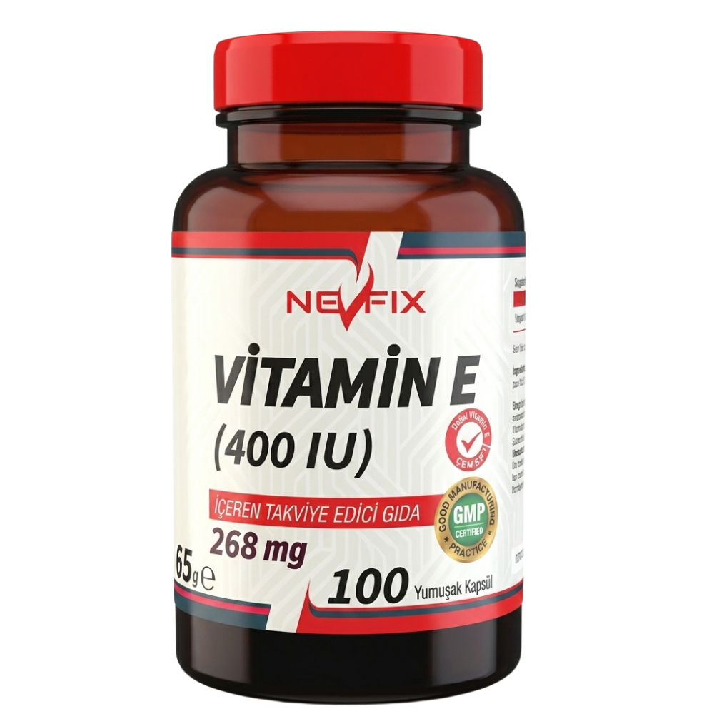 Nevfix Vitamin E 100 Kapsül Fiyatları - Modern Eczane